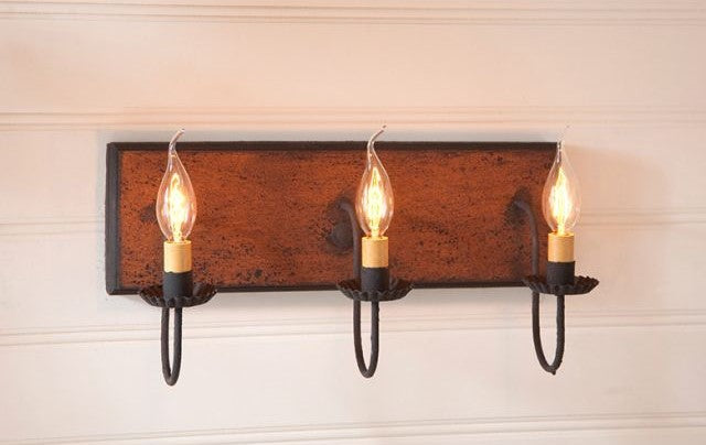 Primitive Vanity Lighting