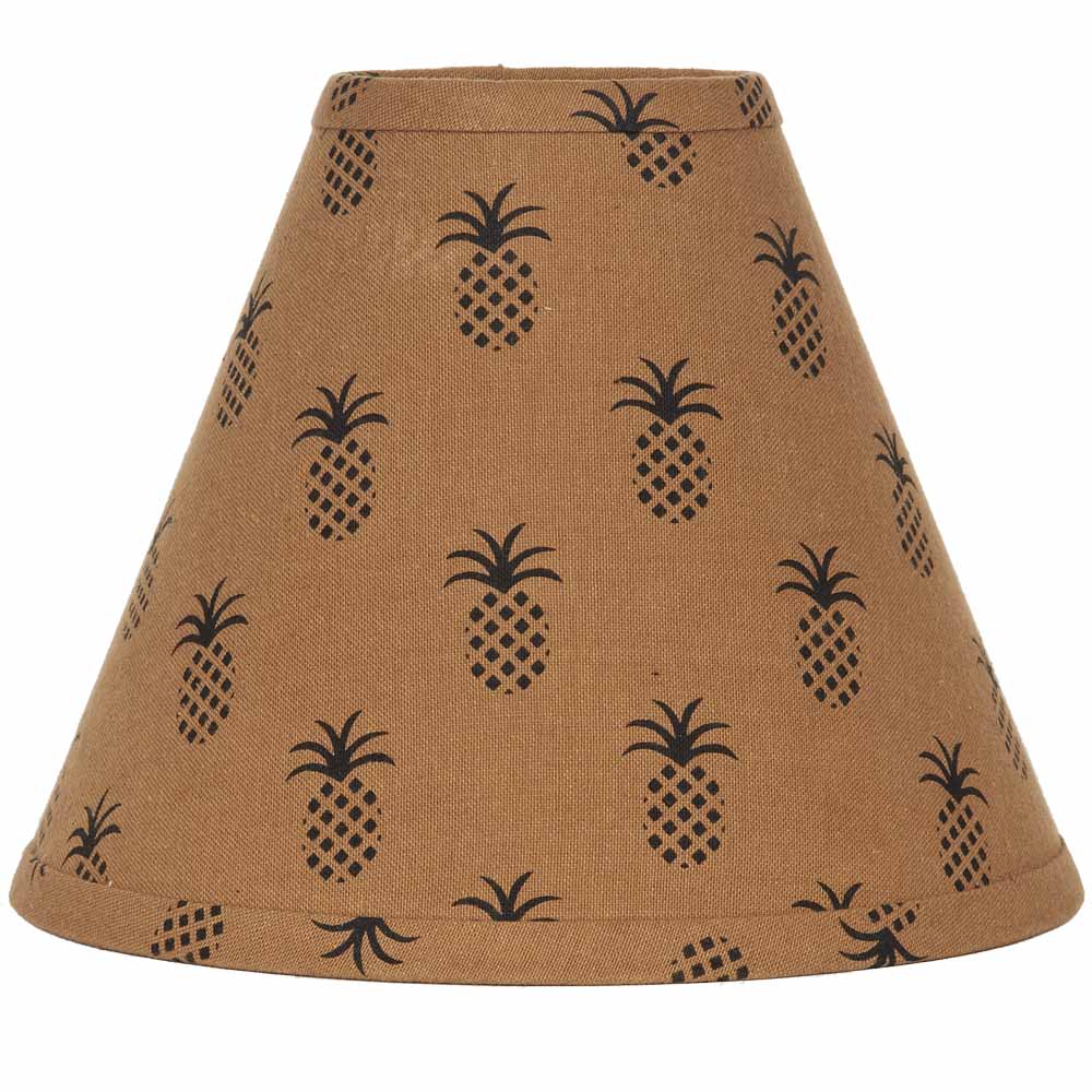 Pineapple Town Lampshade 12" Regular Clip Mocha