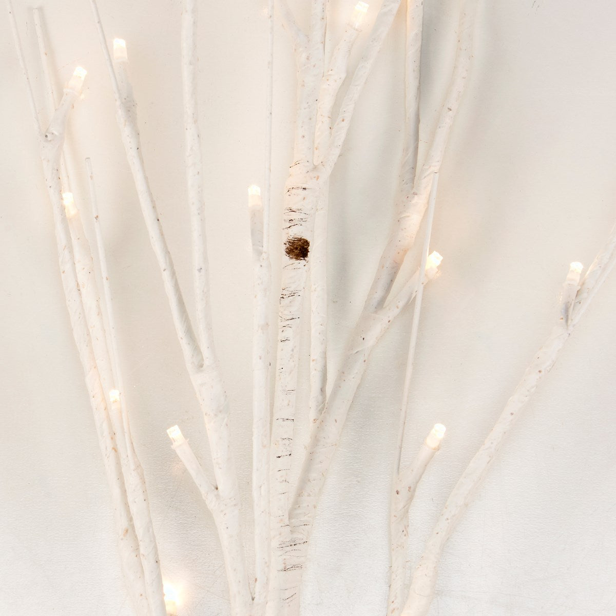 Double Birch Lighted Twig