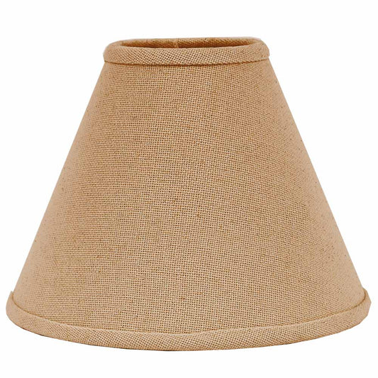Beige lampshade on a white background