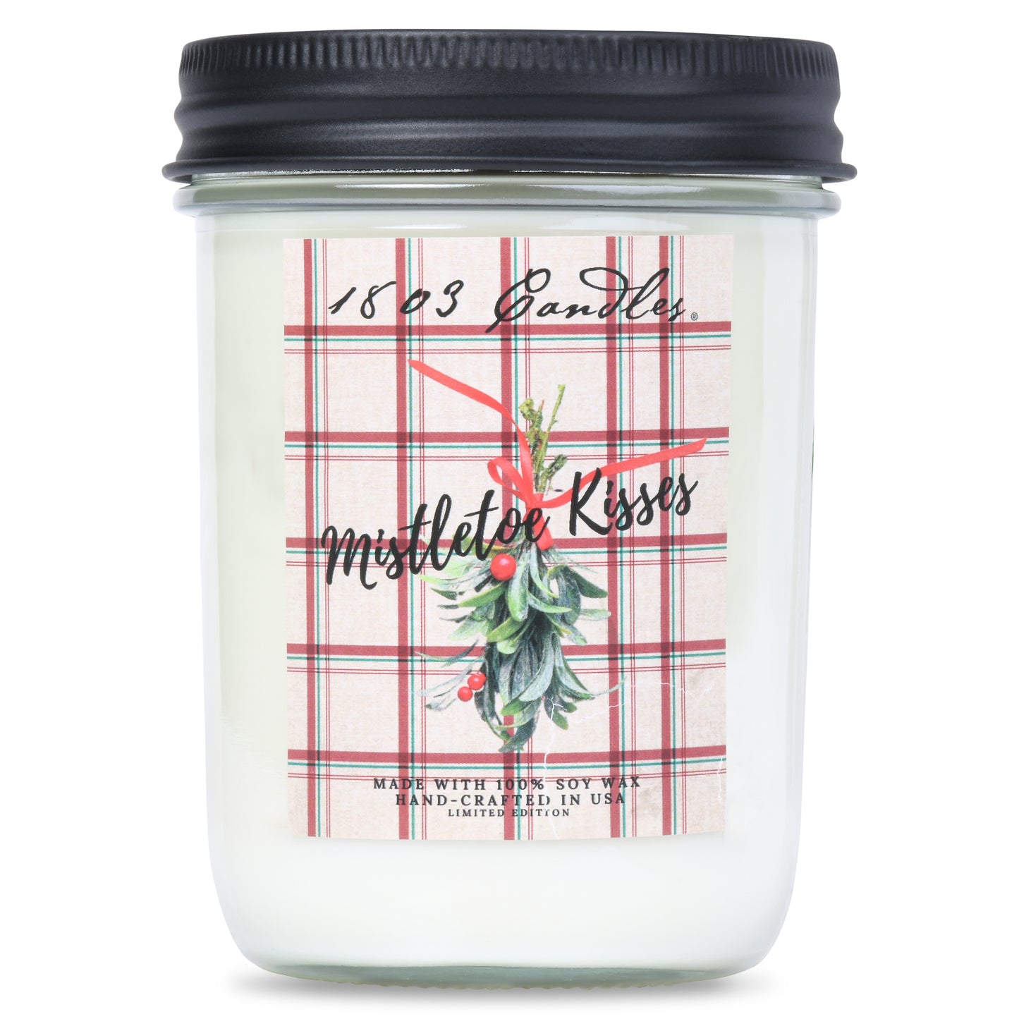 Mistletoe Kisses Soy Jar Candle