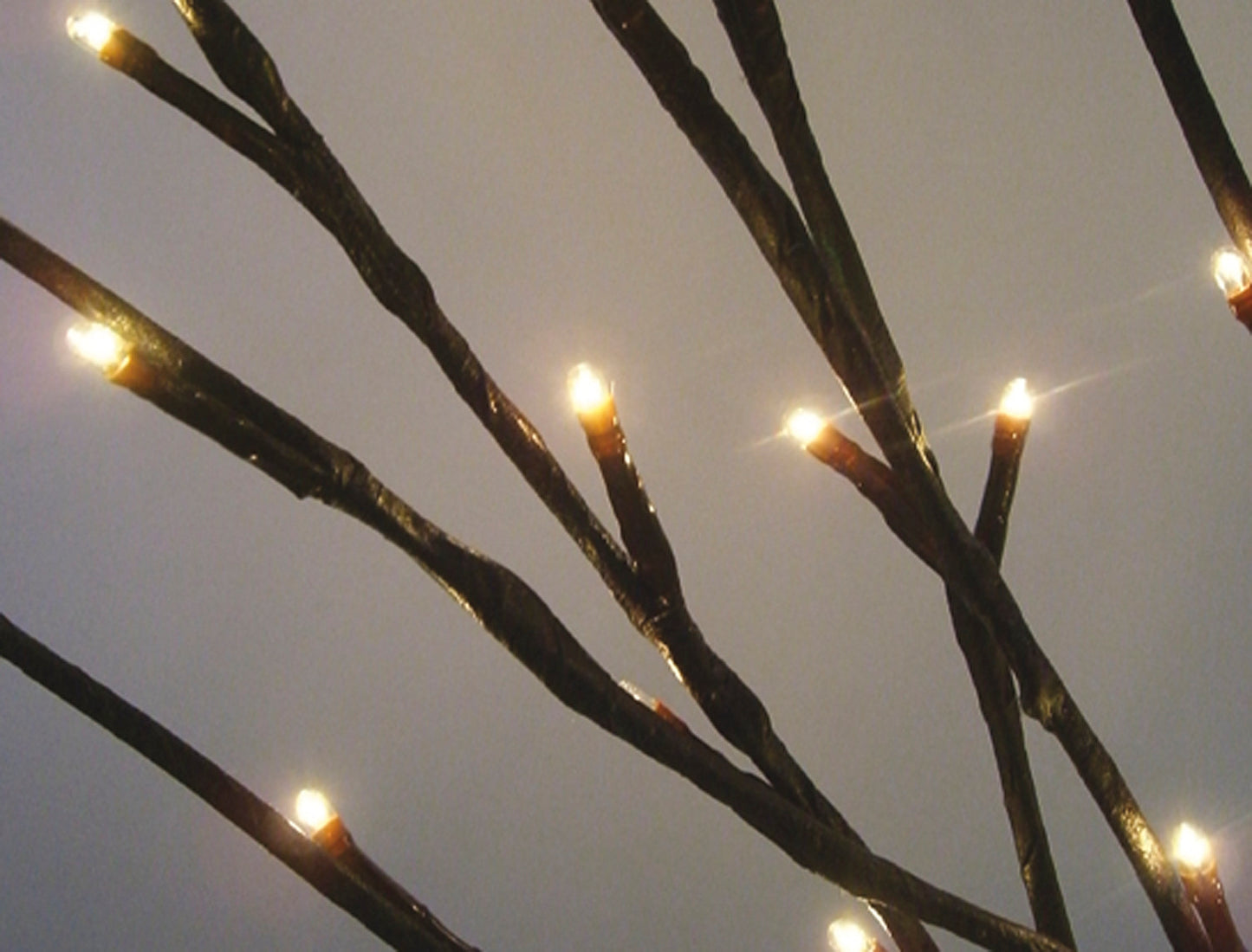 60 Light Small Battery Operated Willow Twig