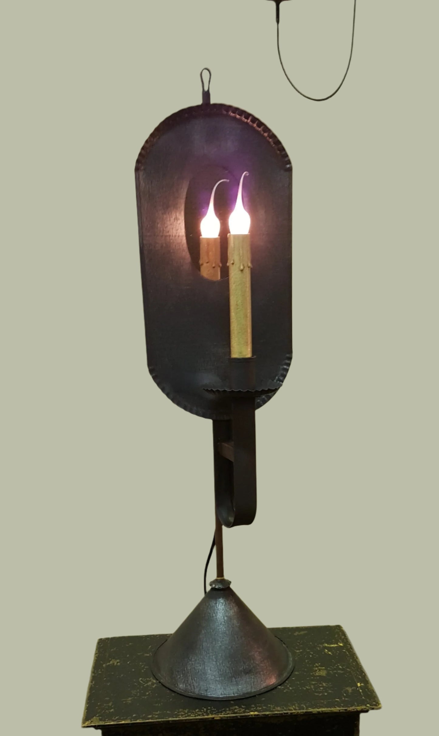 Roman Tin Table Light