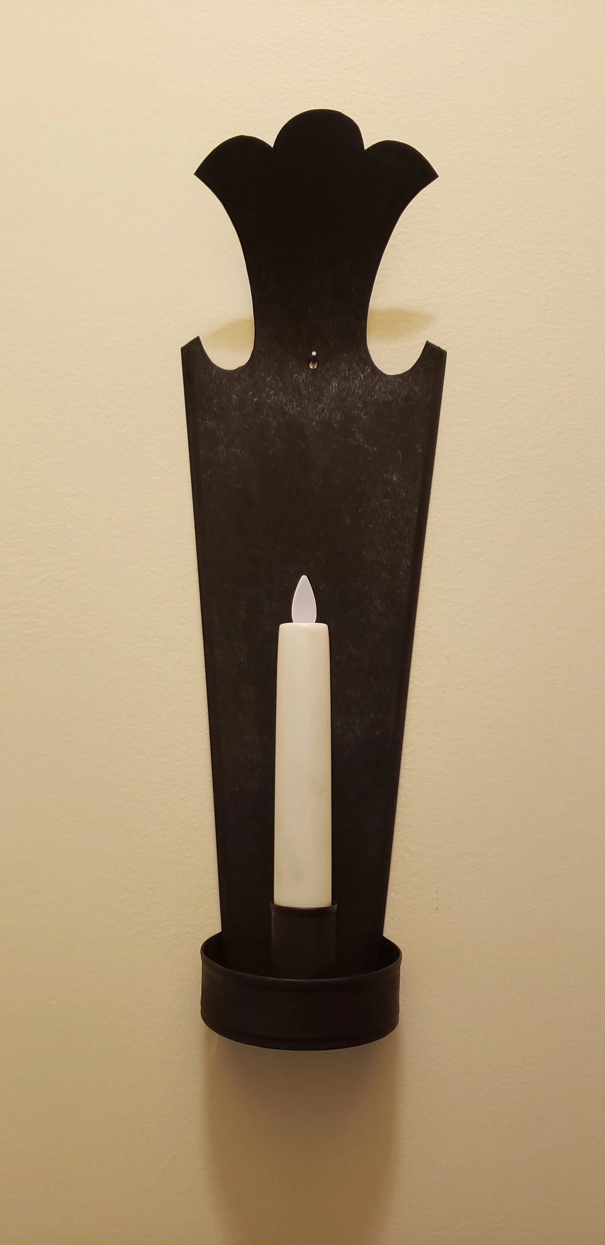 Curry Tin Candle Sconce