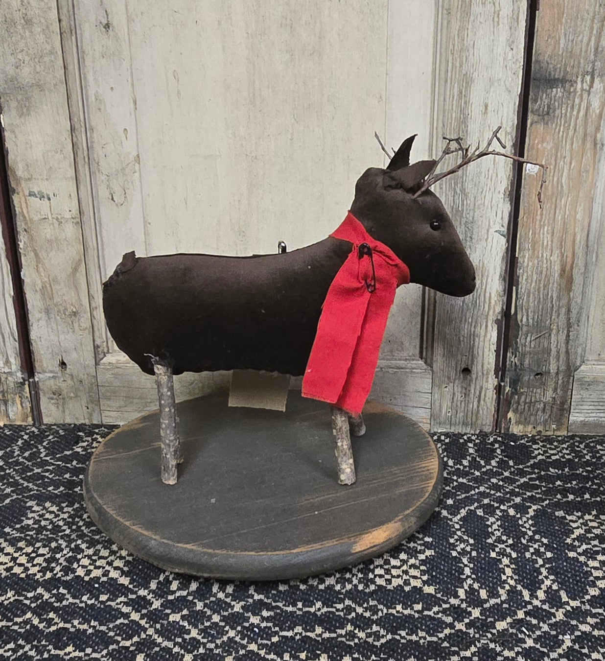 Primitive Standing Reindeer