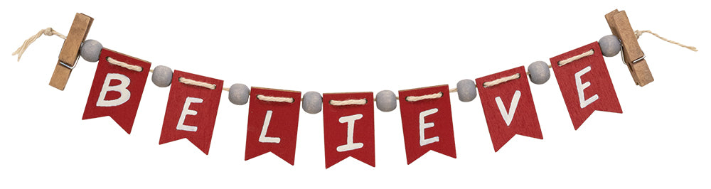 Believe Mini Clip Banner