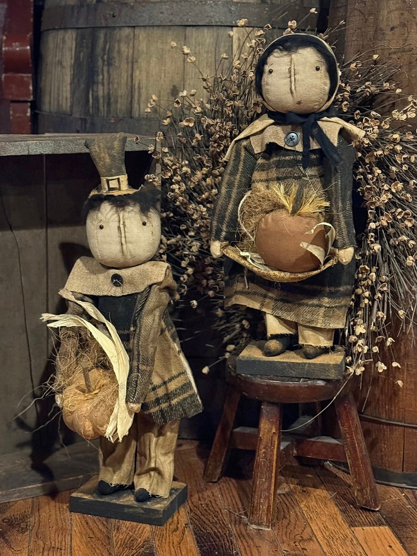 Primitive Pilgrim Girl