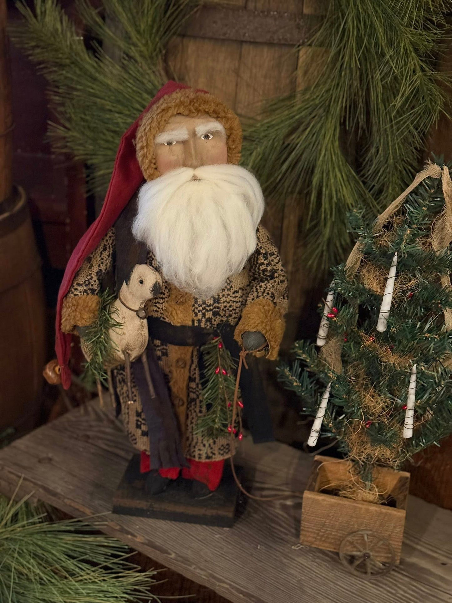 Primitive Santa Claus