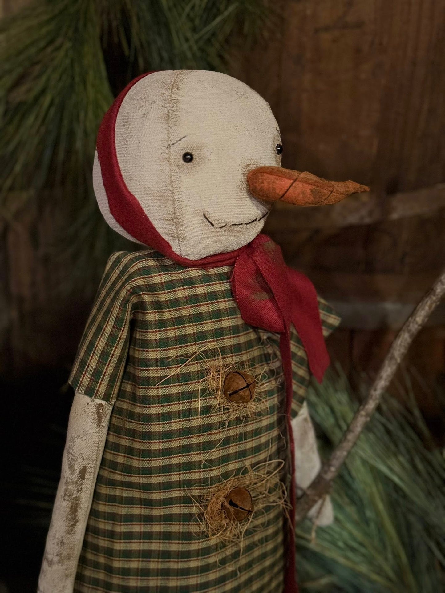 Primitive Sandy Snowgirl