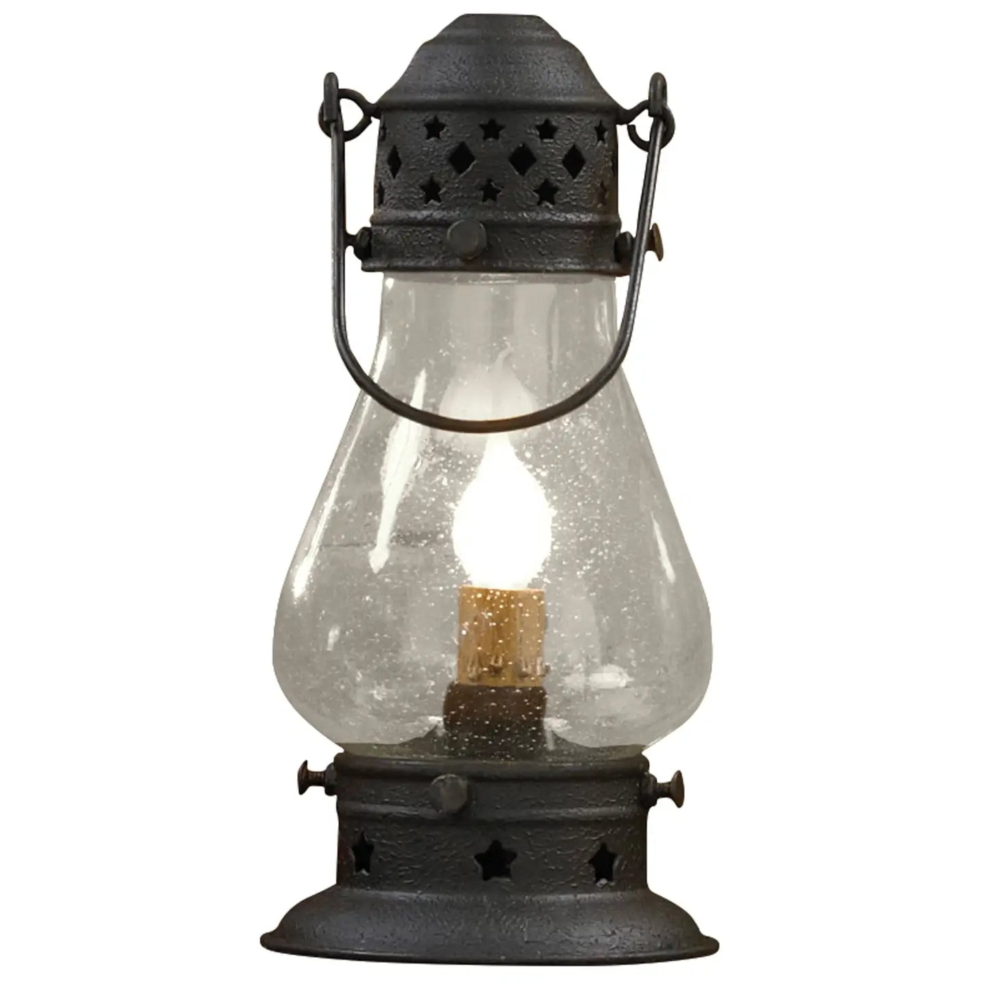Black Tall Onion Lamp