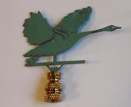 Snow Goose Lamp Finial