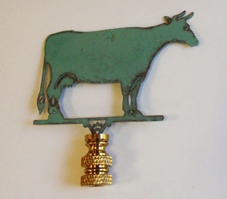 Cow Lamp Finial