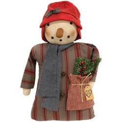 Red Stripe Joy Snow Girl