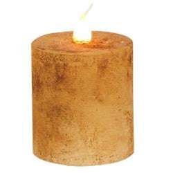 Grungy Tan LED Pillar