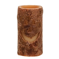 Jack O' Lantern Votive Timer Pillar