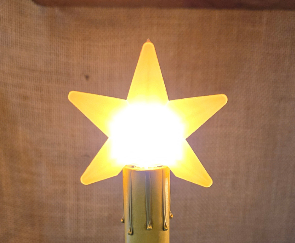 Star Silicone Warm Bulb Large