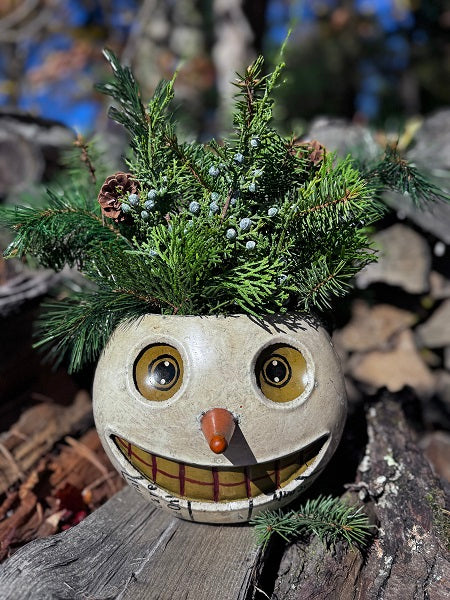 Snowman Head Pail