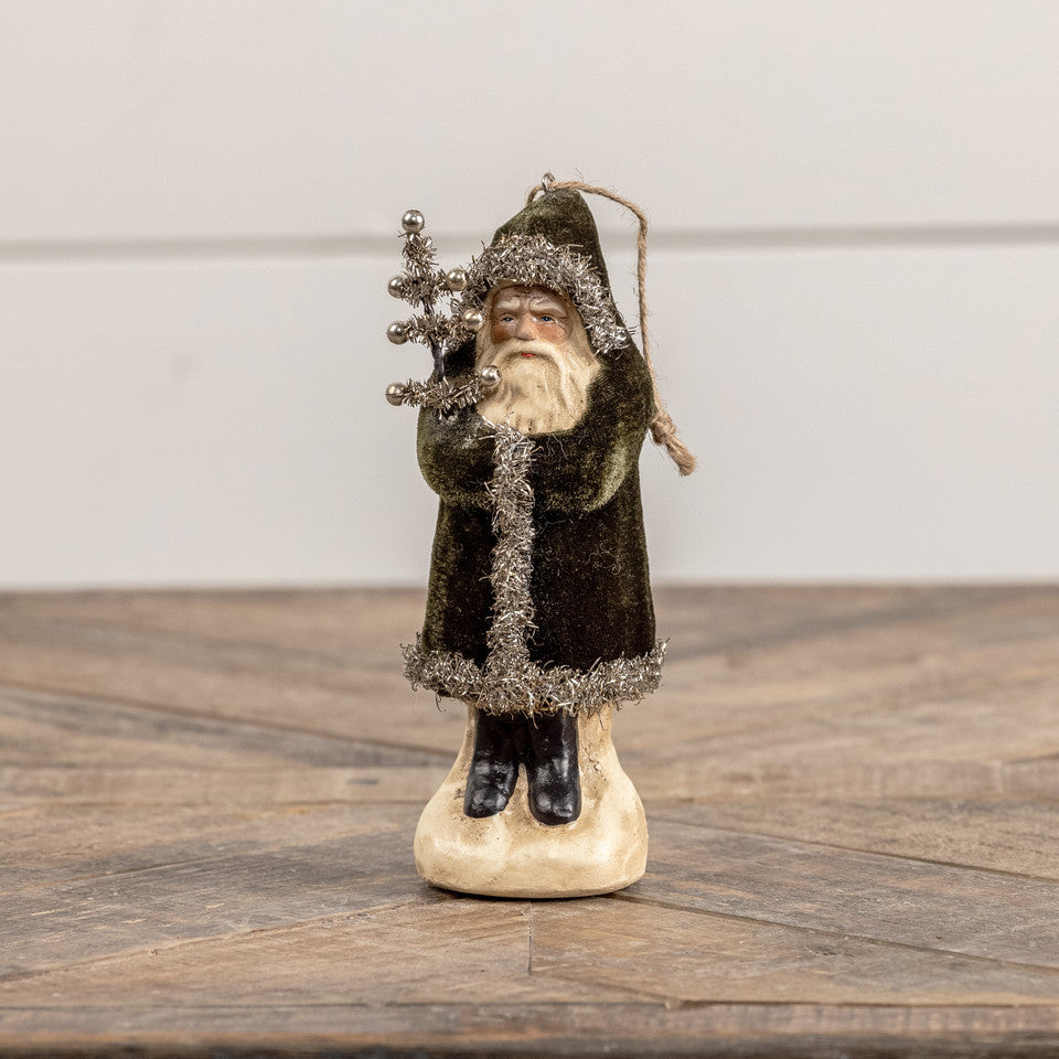 Forest Velvet Belsnickel Ornament