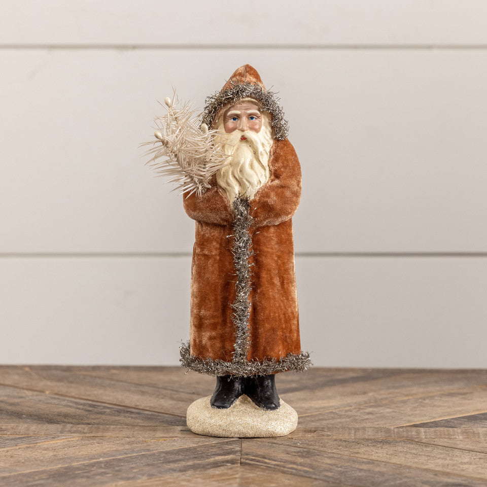 10" Ginger and Silver Belsnickel