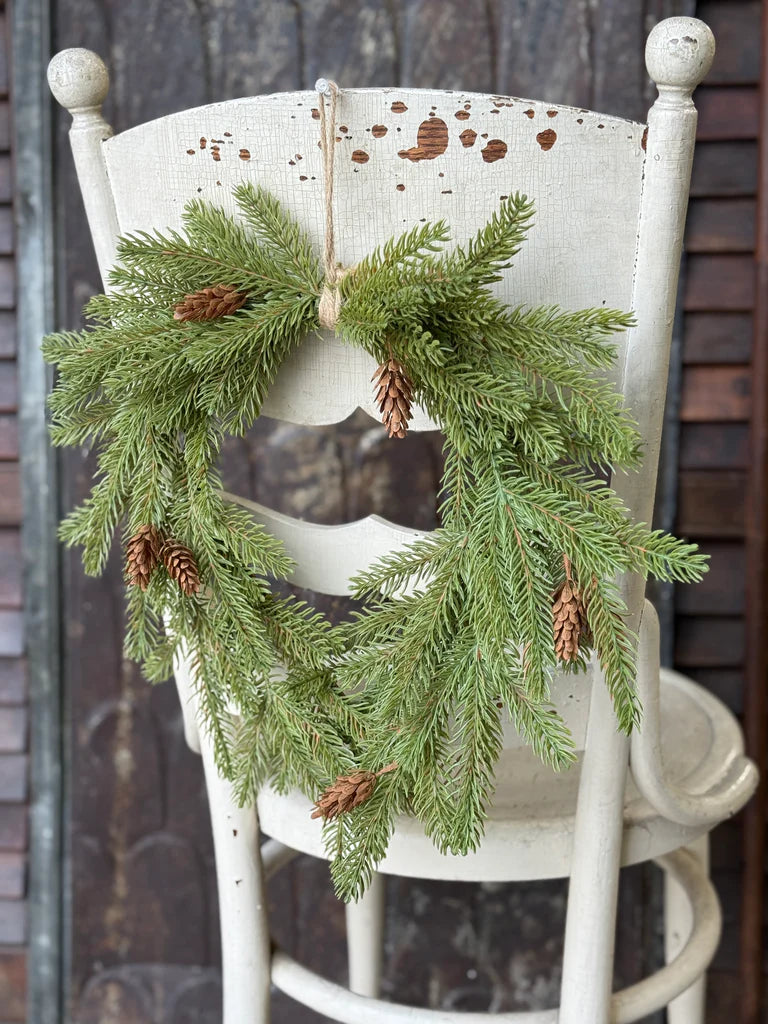 Arden Fir Hanging Wreath | 15"