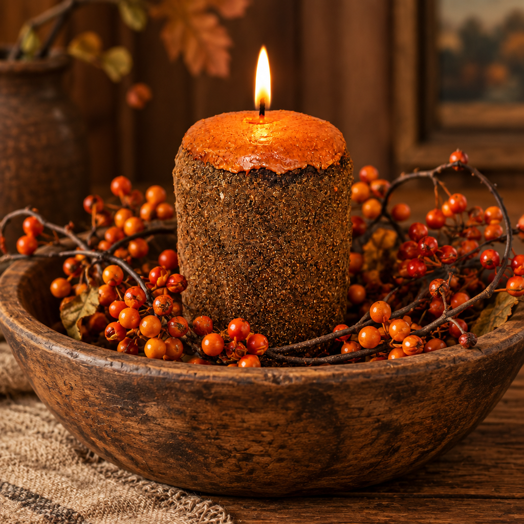Americana Vintage Orange and Cloves Hearth Candle