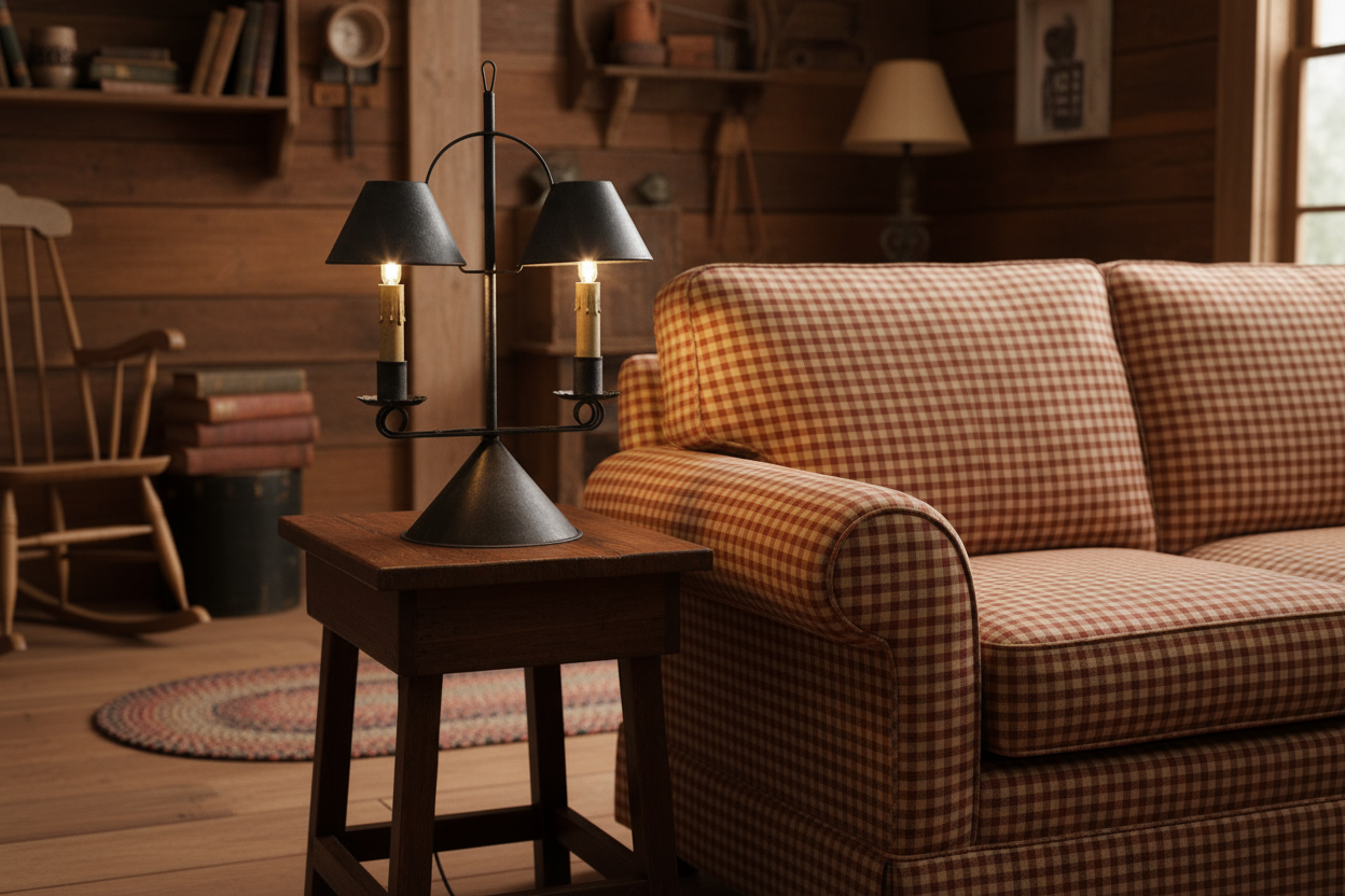 Augustine Tin Table Light