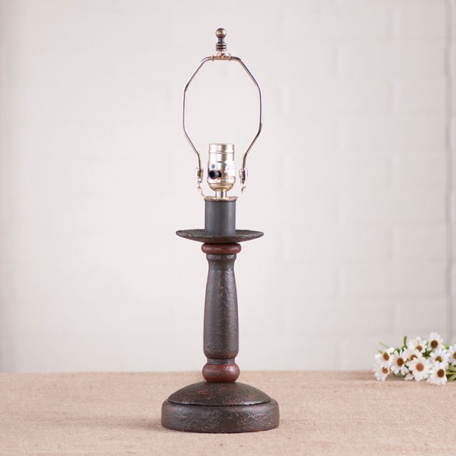 Butcher's Lamp Base in Americana Espresso