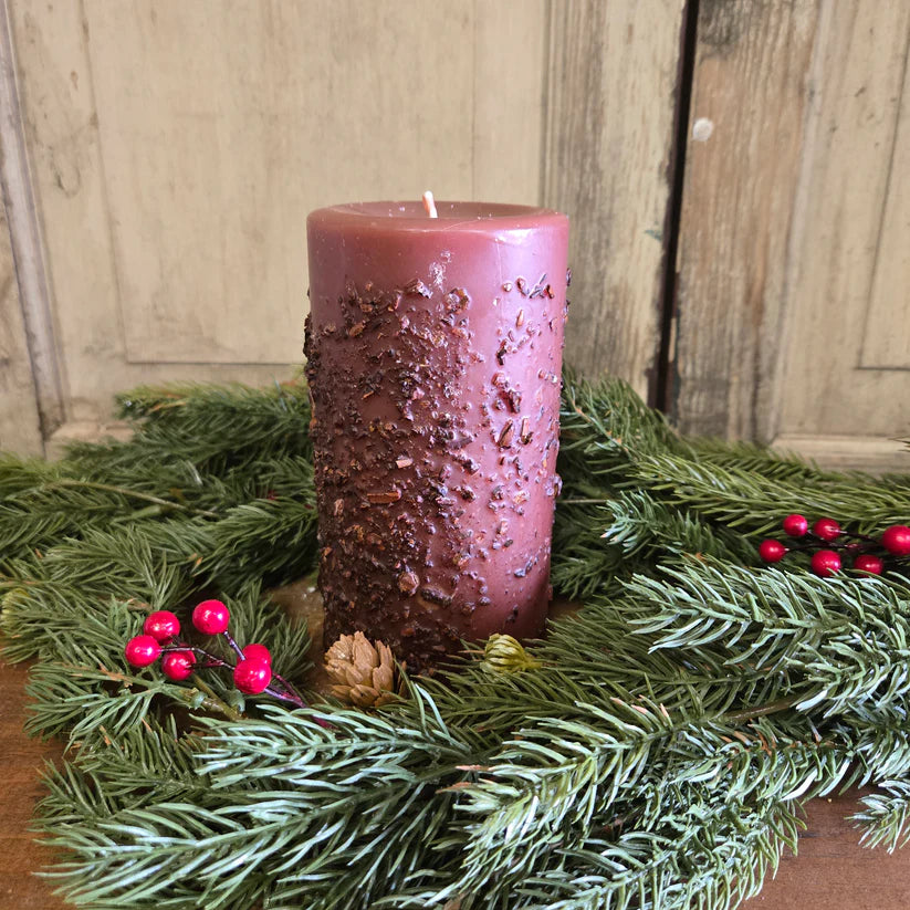 Cinnamon Stick Pillar Candle 3" x 6"