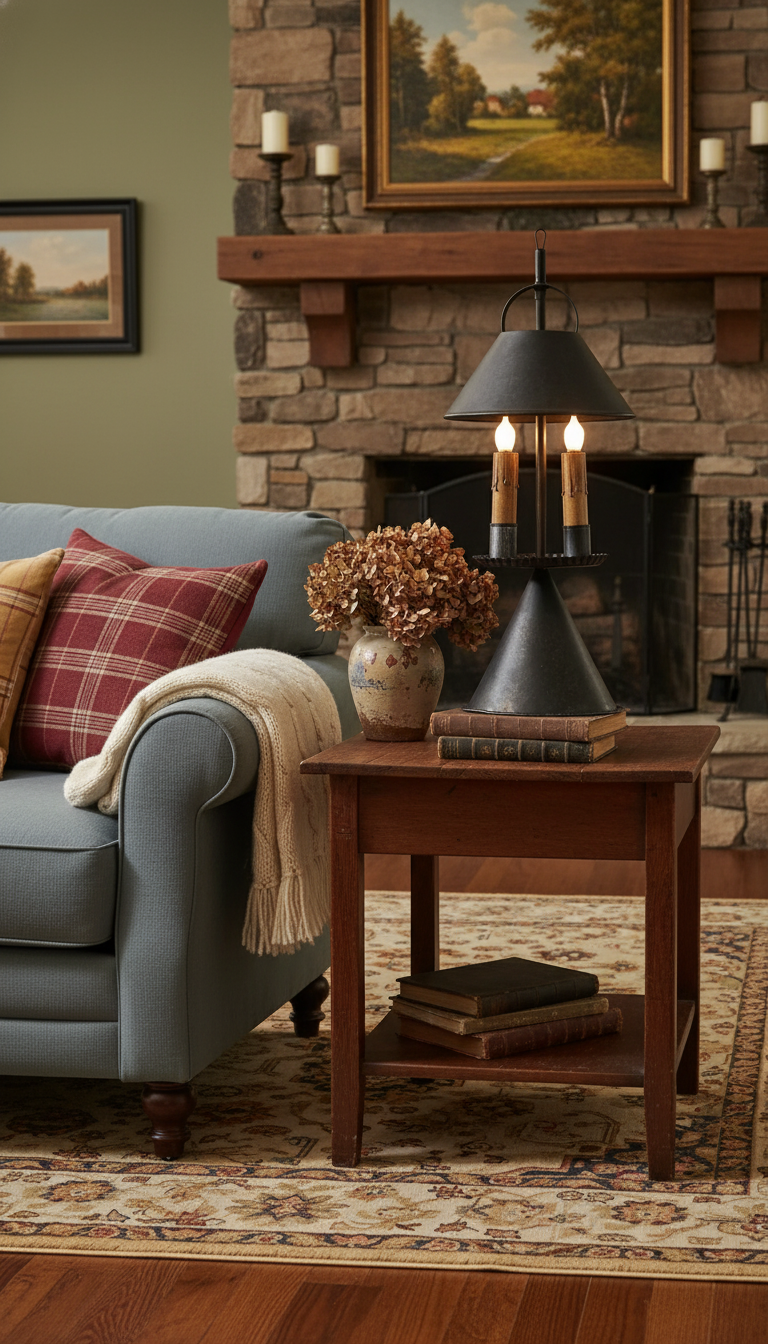 Dakota Tin Table Light