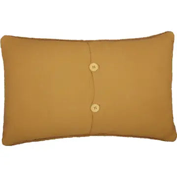 Heritage Farms Sheep and Star Hooked Throw Pillow