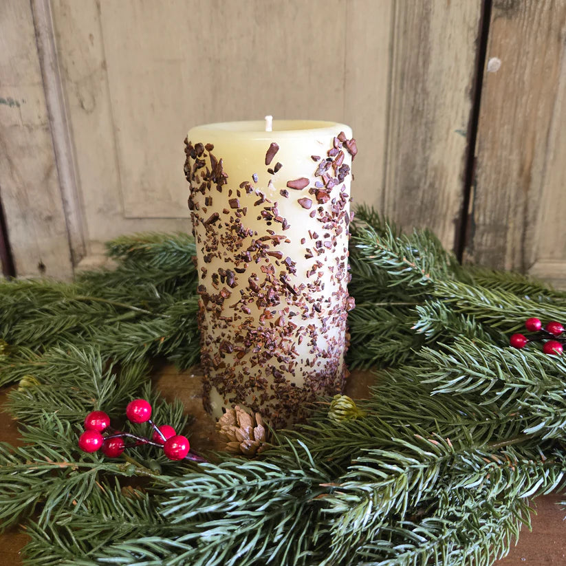 Dutch Apple Pie Pillar Candle 3" x 6"