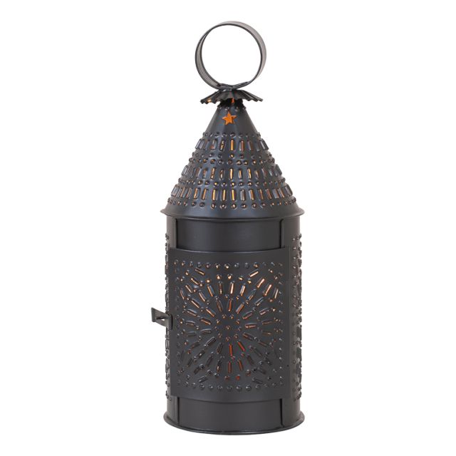 Electrified Baker's Lantern in Smokey Black