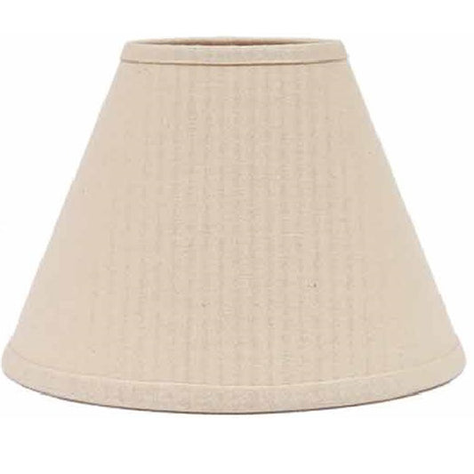 Beige lampshade on a white background