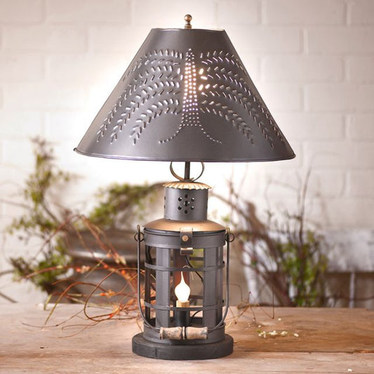 Innkeeper's Lamp with Metal Willow Shade