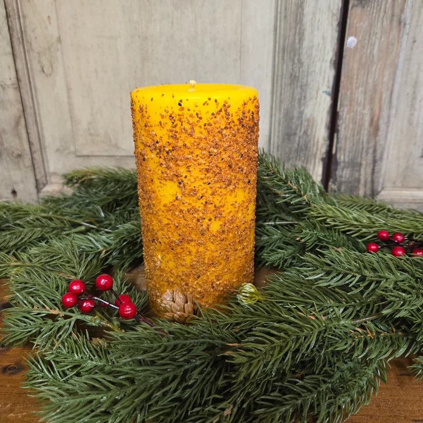 Lemon Pound Cake Pillar Candle 3" x 6"