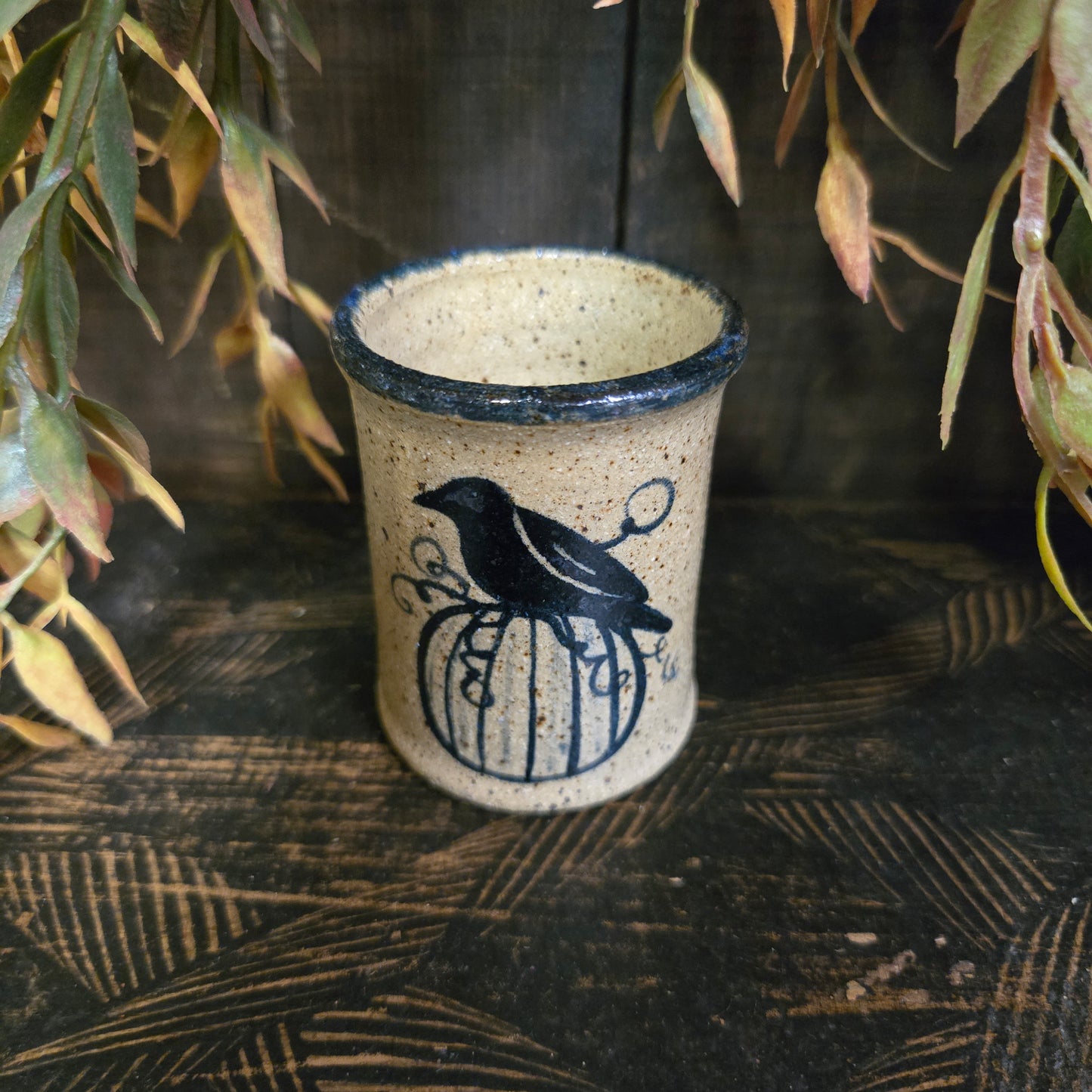Collection of Mini Stoneware Crocks