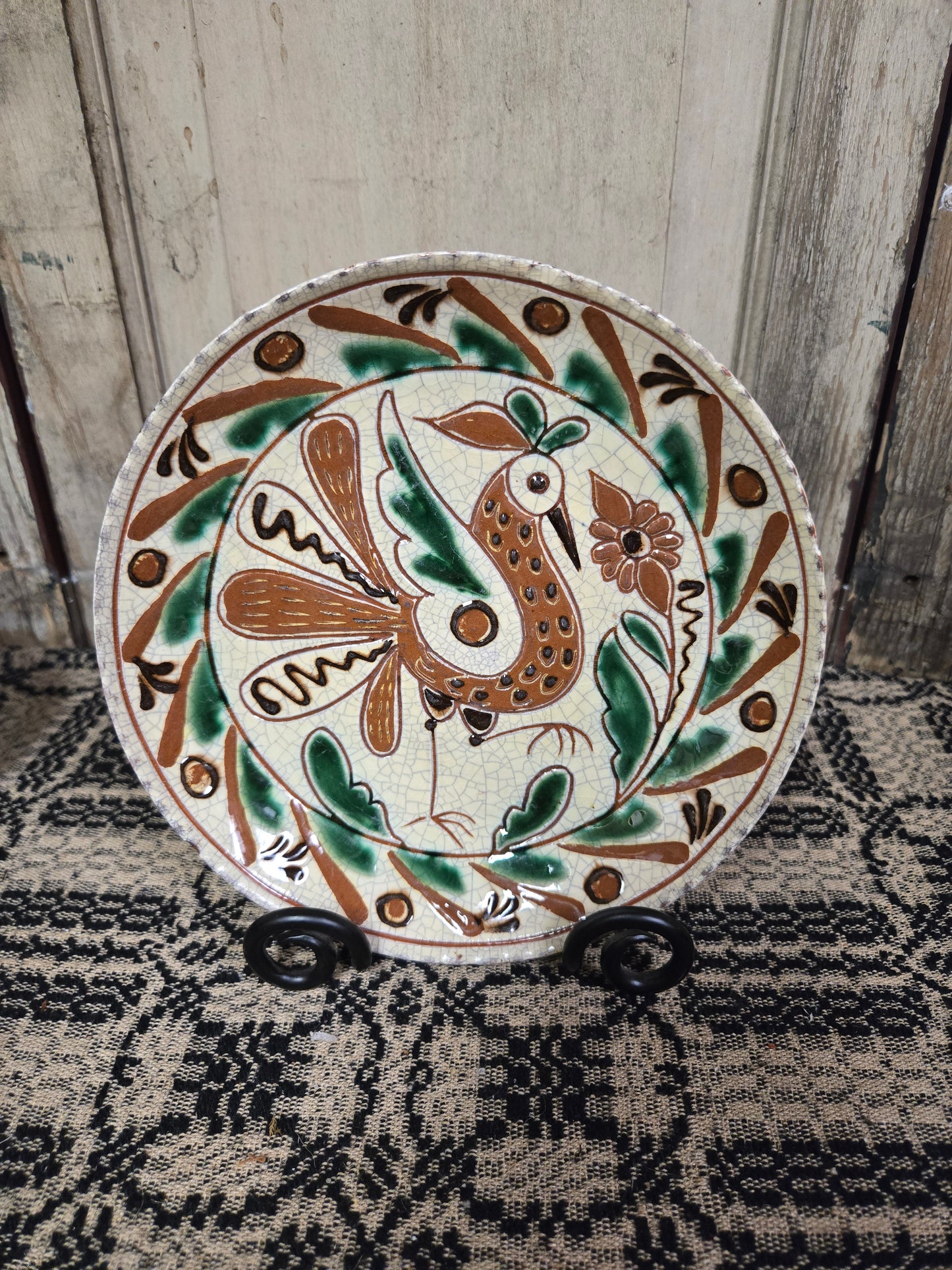 Collection of 8" Round Plates - Turtle Creek Pottery from the Workshops of David T. Smith