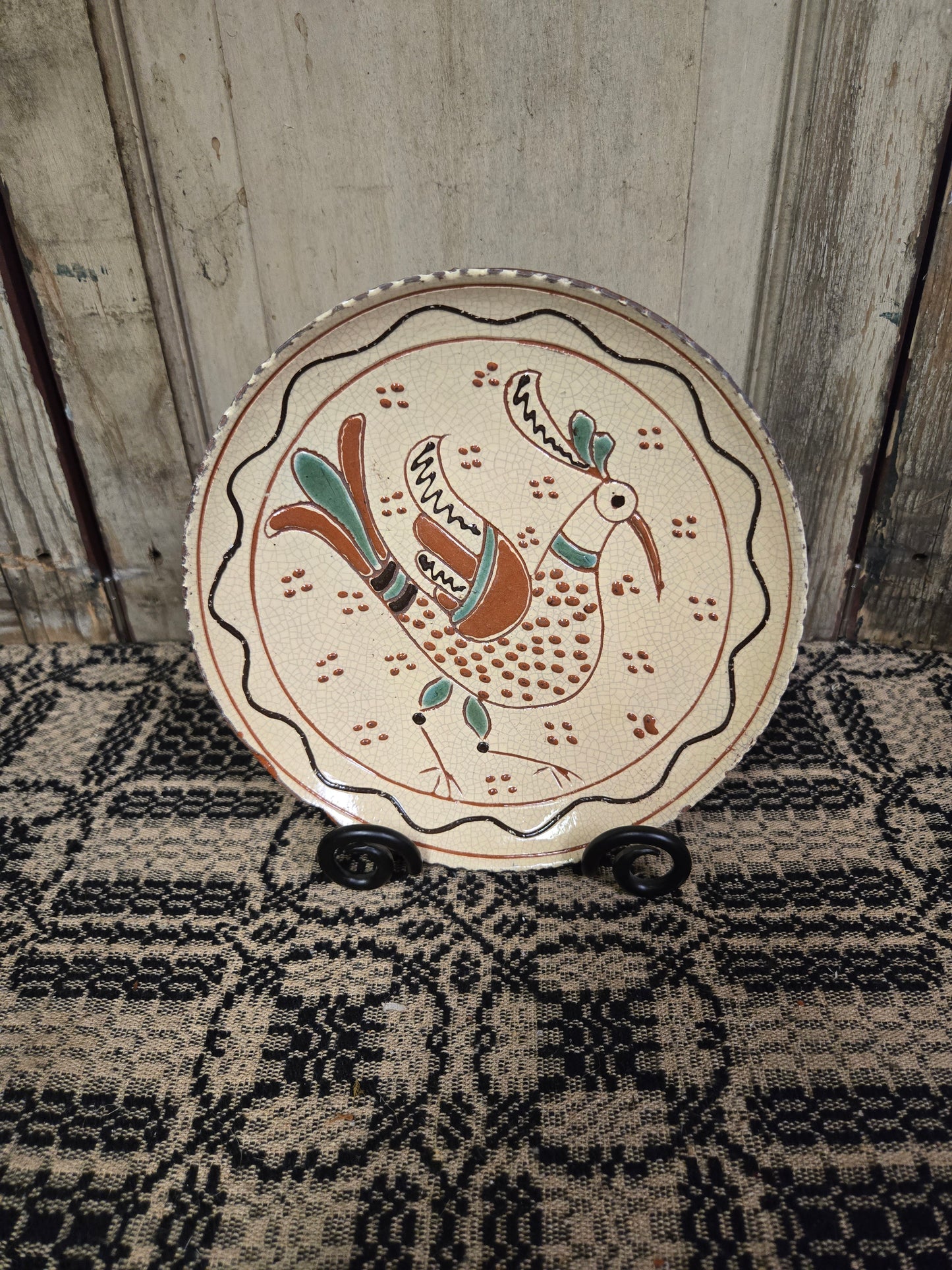 Collection of 8" Round Plates - Turtle Creek Pottery from the Workshops of David T. Smith
