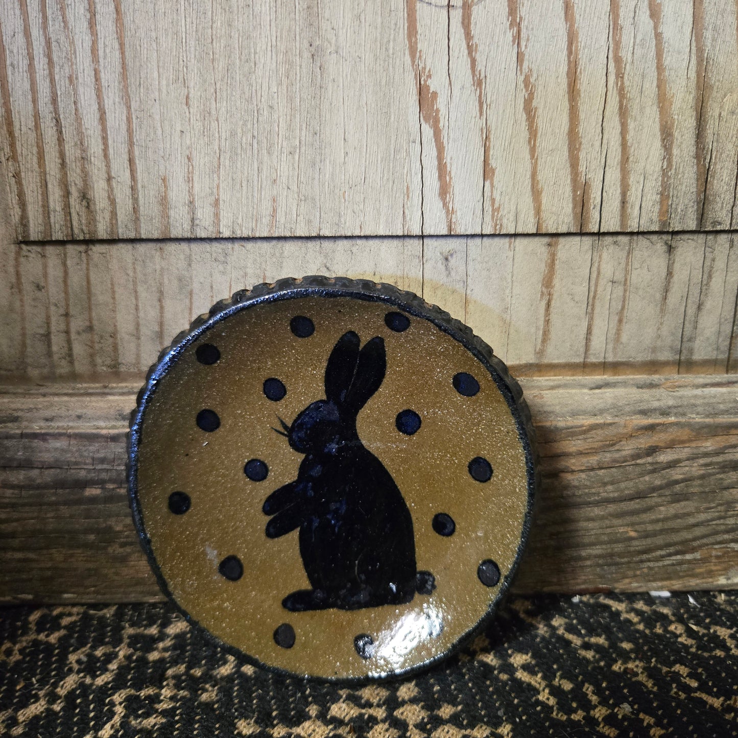 Collection of Mini Round Stoneware Plates