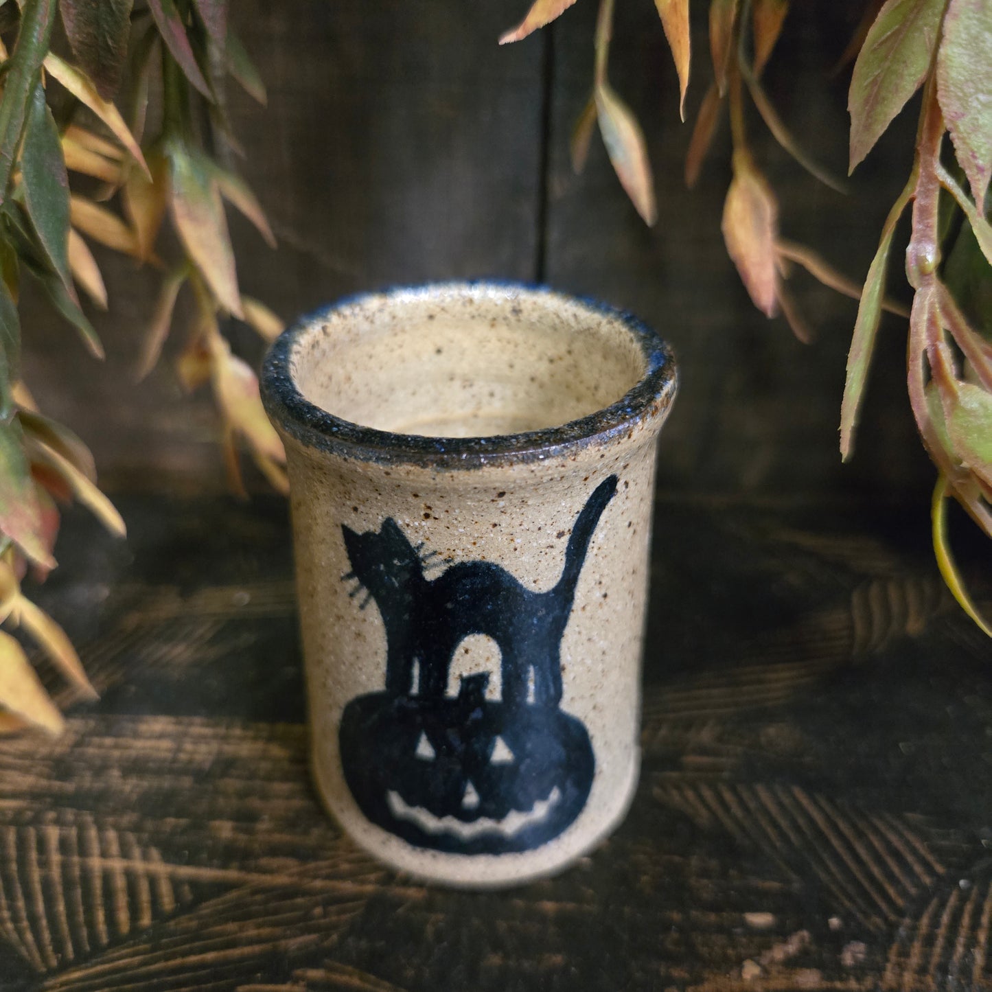 Collection of Mini Stoneware Crocks