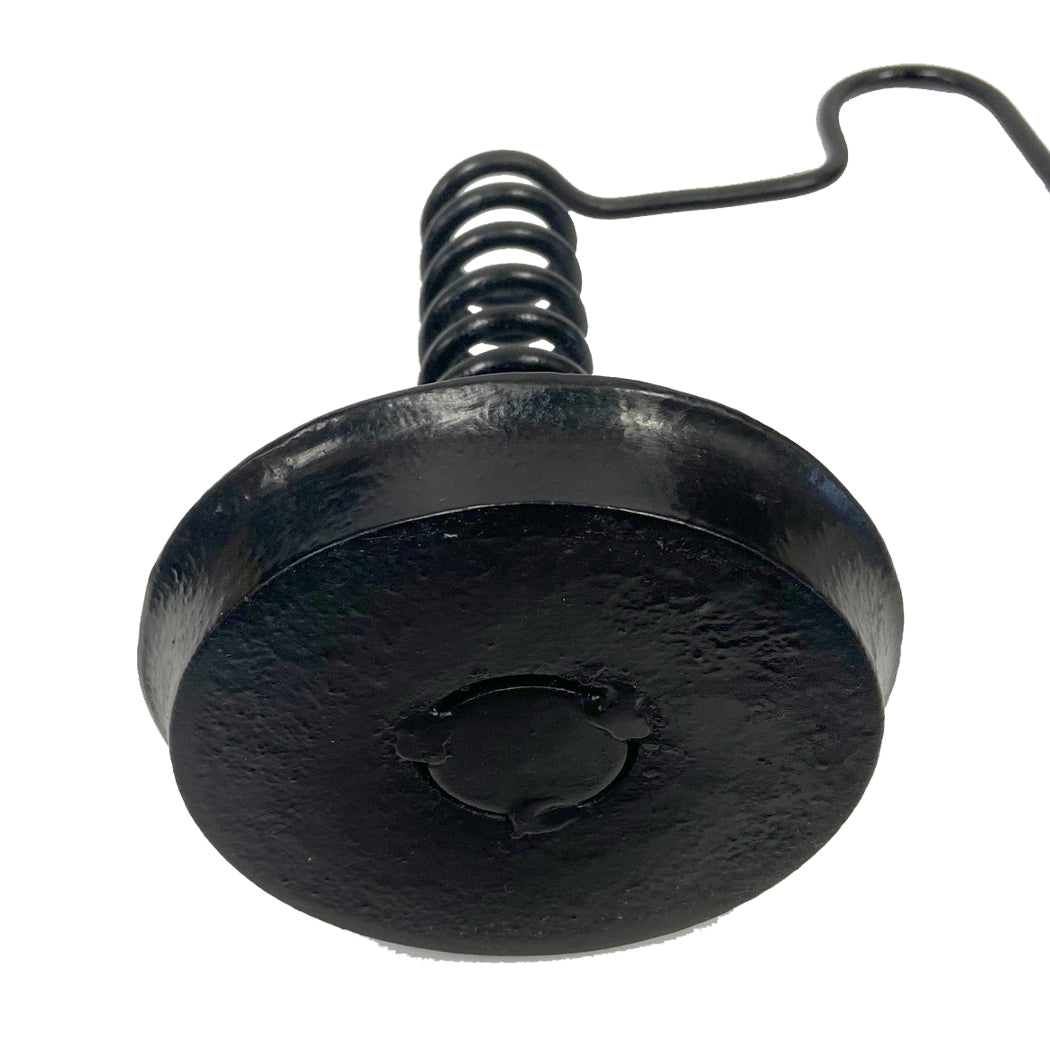 10″ Iron Spiral Courting Candle Holder
