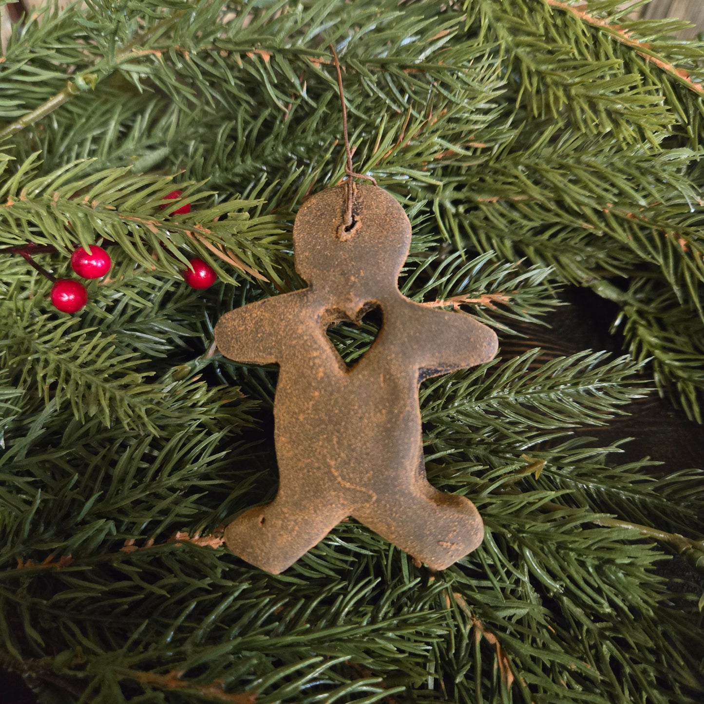 Homemade Gingerbread Ornament