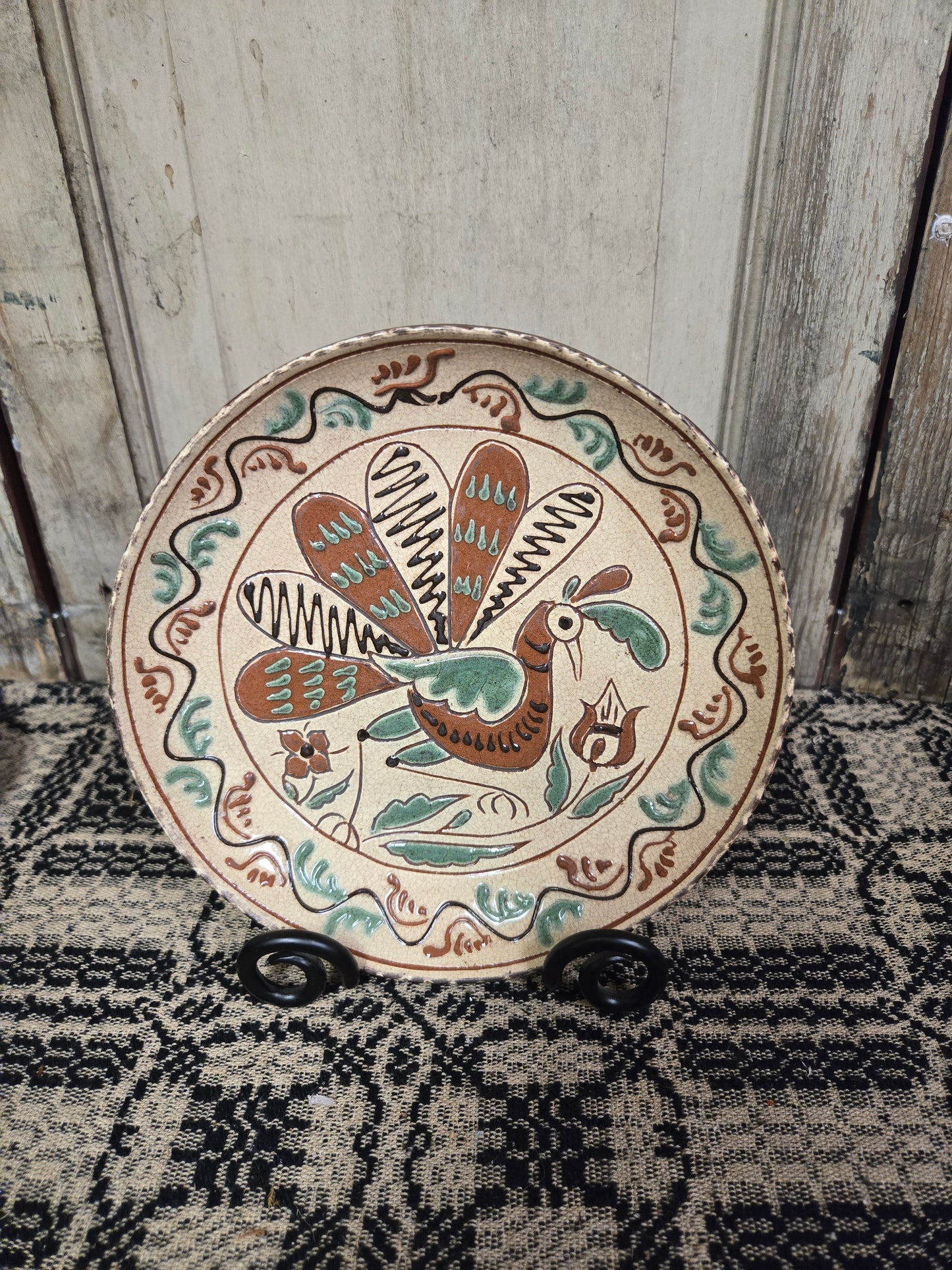 Collection of 8" Round Plates - Turtle Creek Pottery from the Workshops of David T. Smith