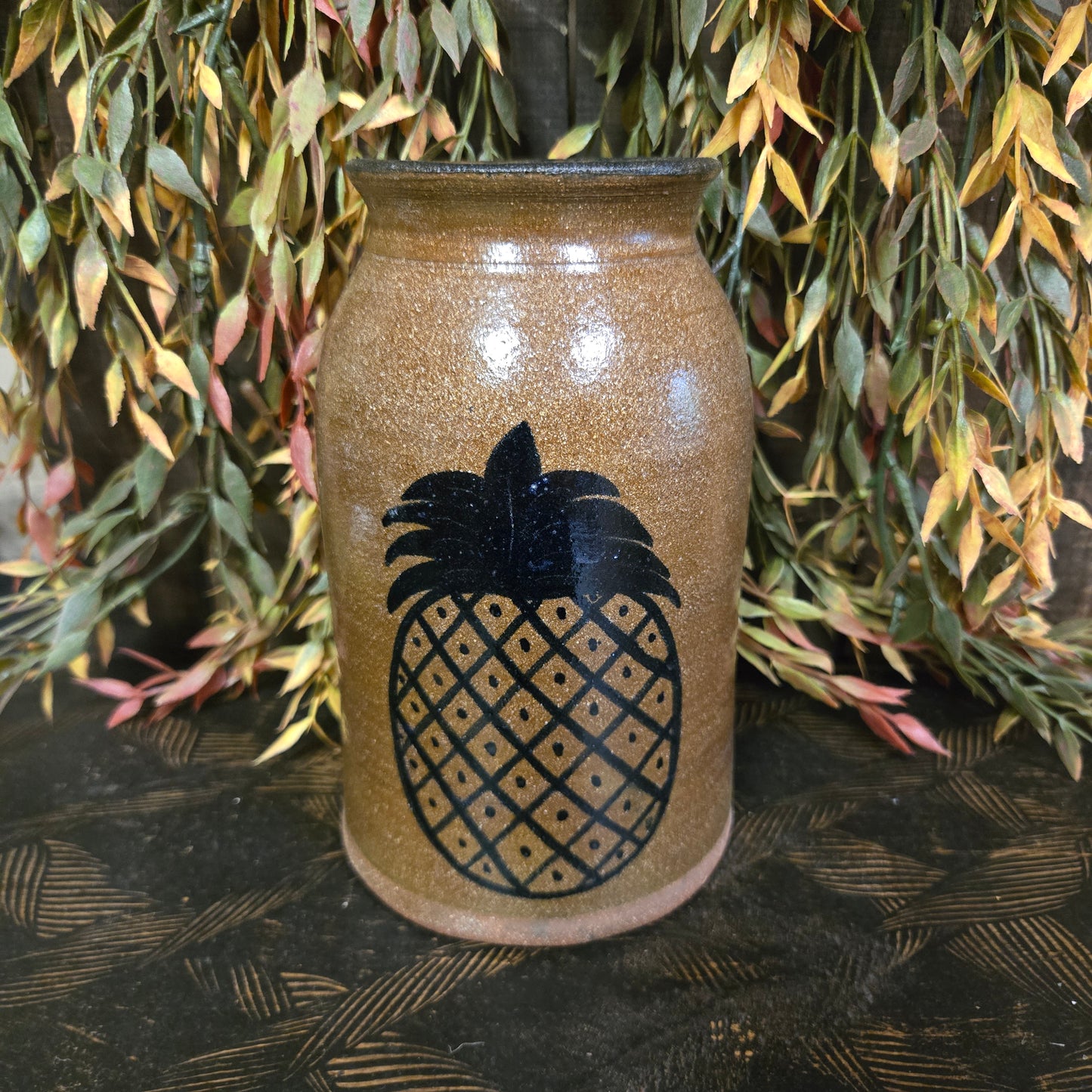 Collection of Large Stoneware Canning Crocks