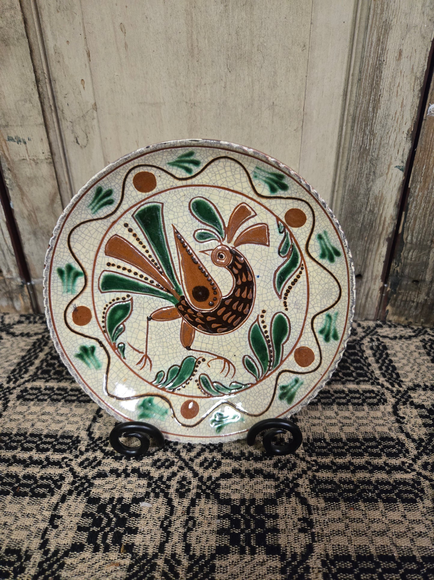 Collection of 8" Round Plates - Turtle Creek Pottery from the Workshops of David T. Smith