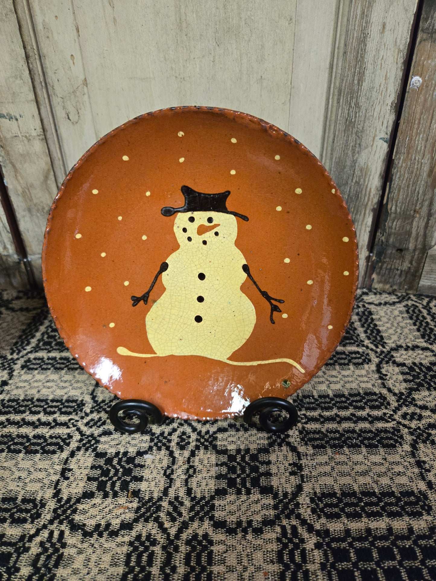 Collection of 8" Round Plates - Turtle Creek Pottery from the Workshops of David T. Smith