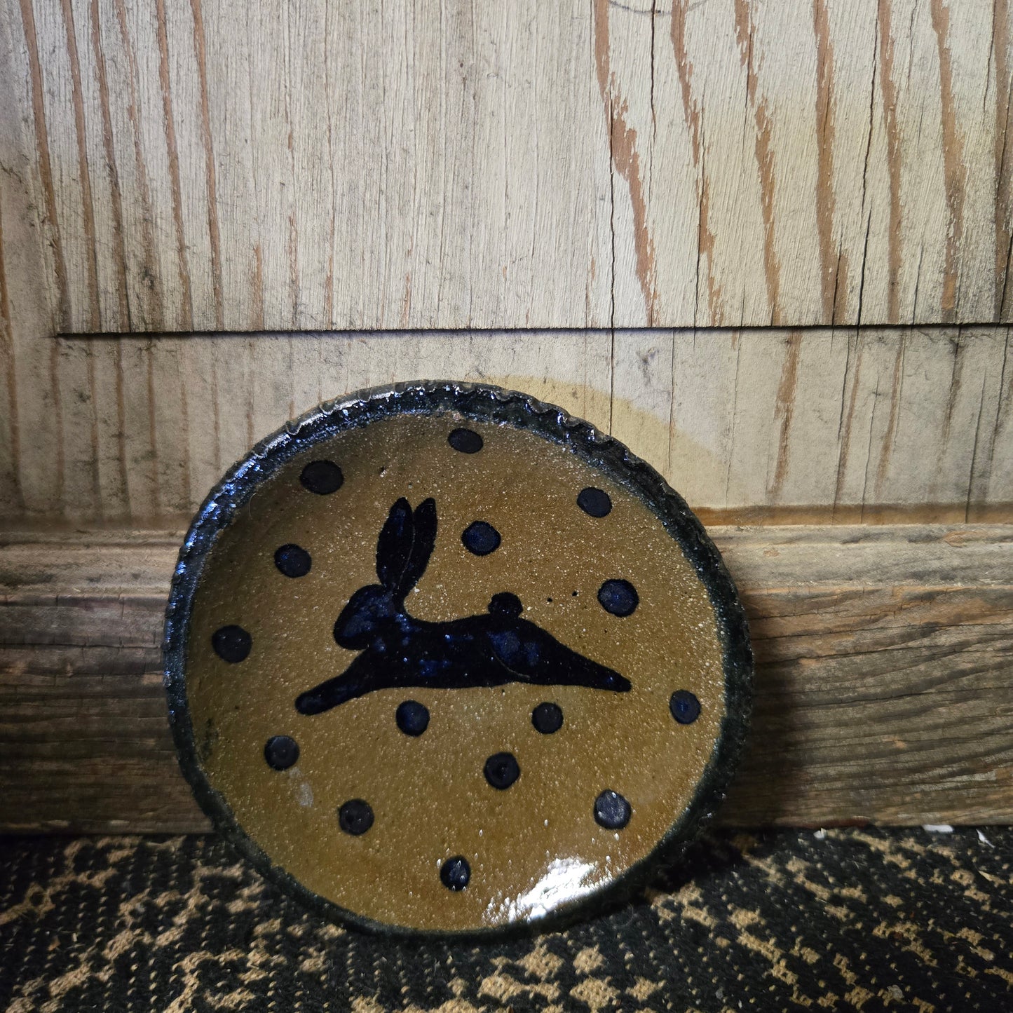 Collection of Mini Round Stoneware Plates