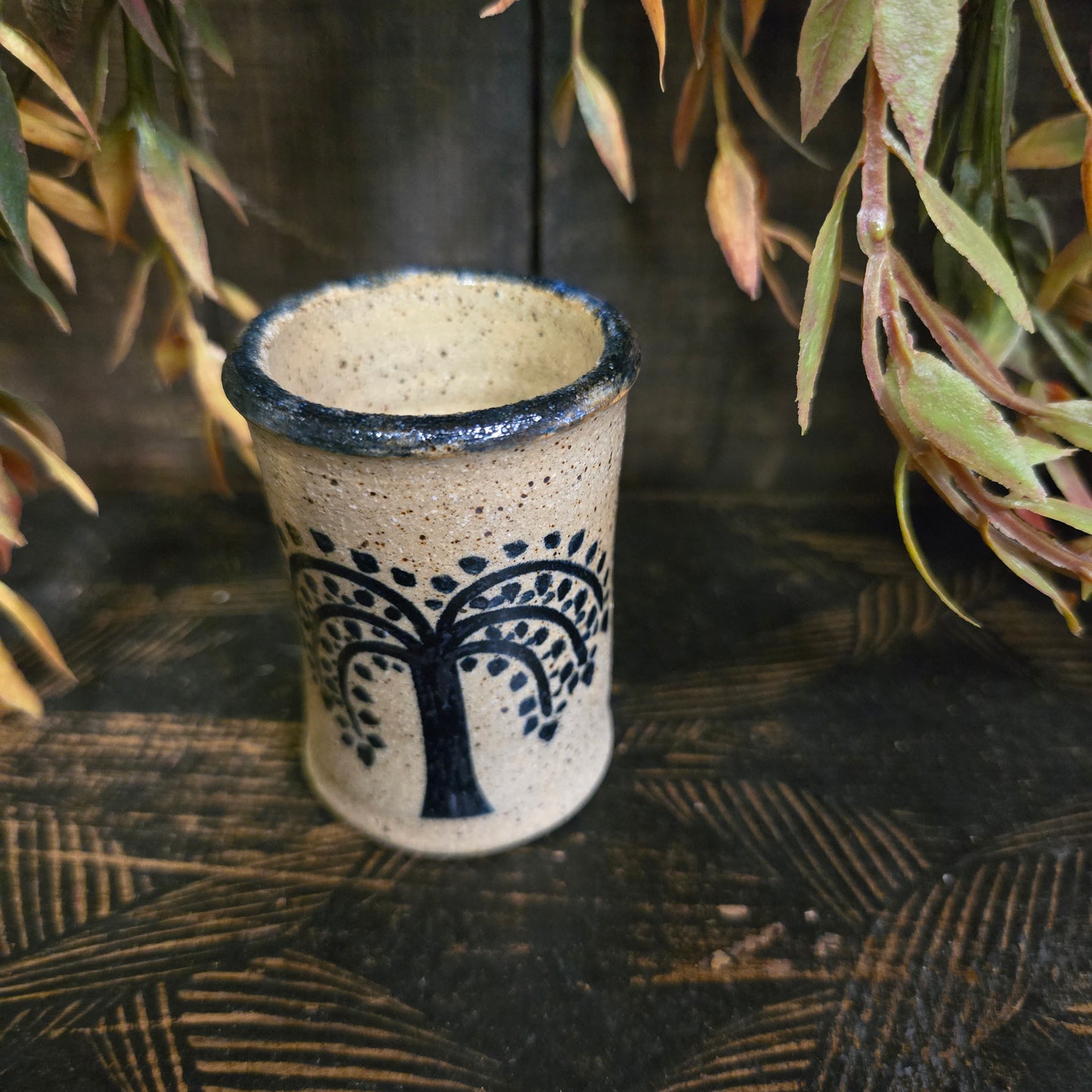 Collection of Mini Stoneware Crocks