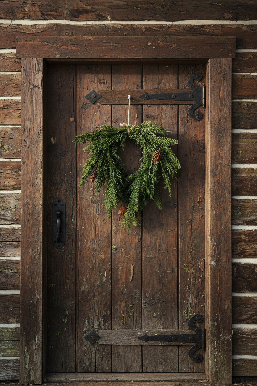 Tarrytown Cedar Hanging Wreath | 12"