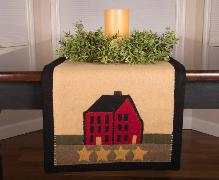 Wool Felt Table Runners, Pillows, and Candlemats
